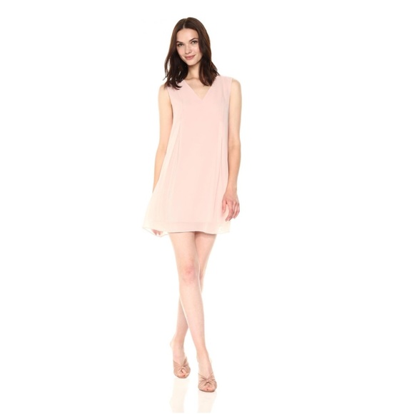BCBGeneration Womens Sleeveless Bow Back Dress